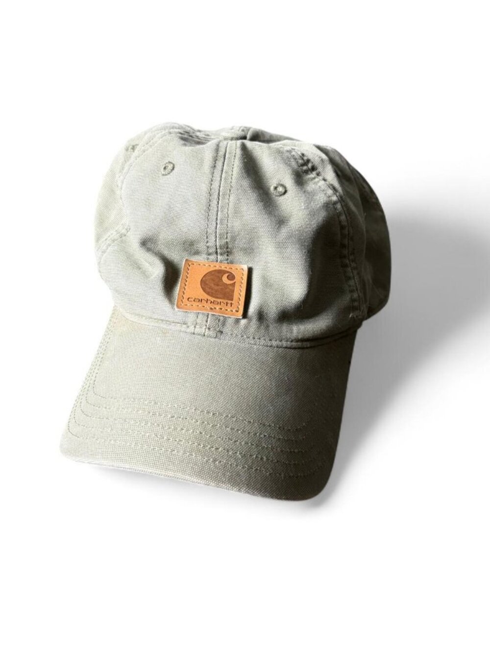 Carhartt green cotton cap #workwear #outdoor